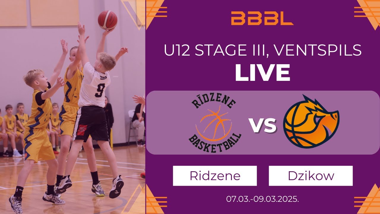 Ridzene 2013 vs Akademia Mlodych Dzikow 2013 | BBBL Boys U12