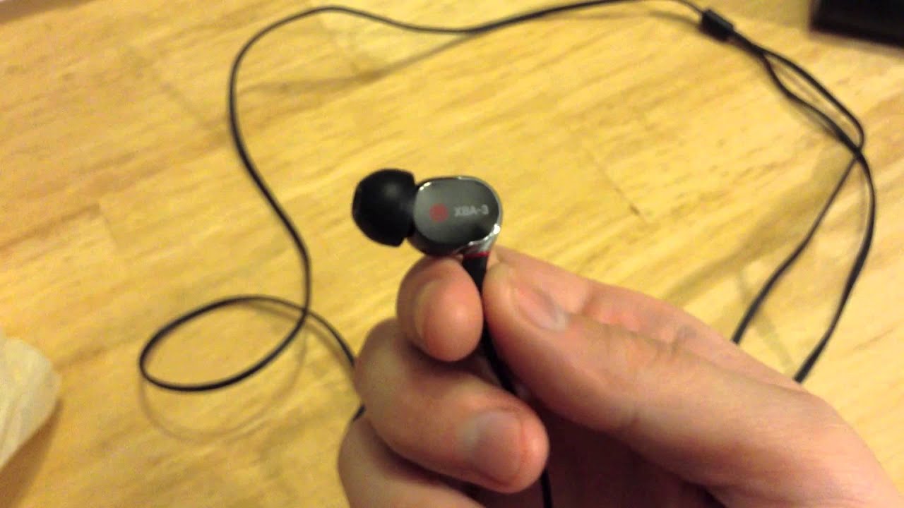 Sony XBA-3 Earphone Review by dentReviews