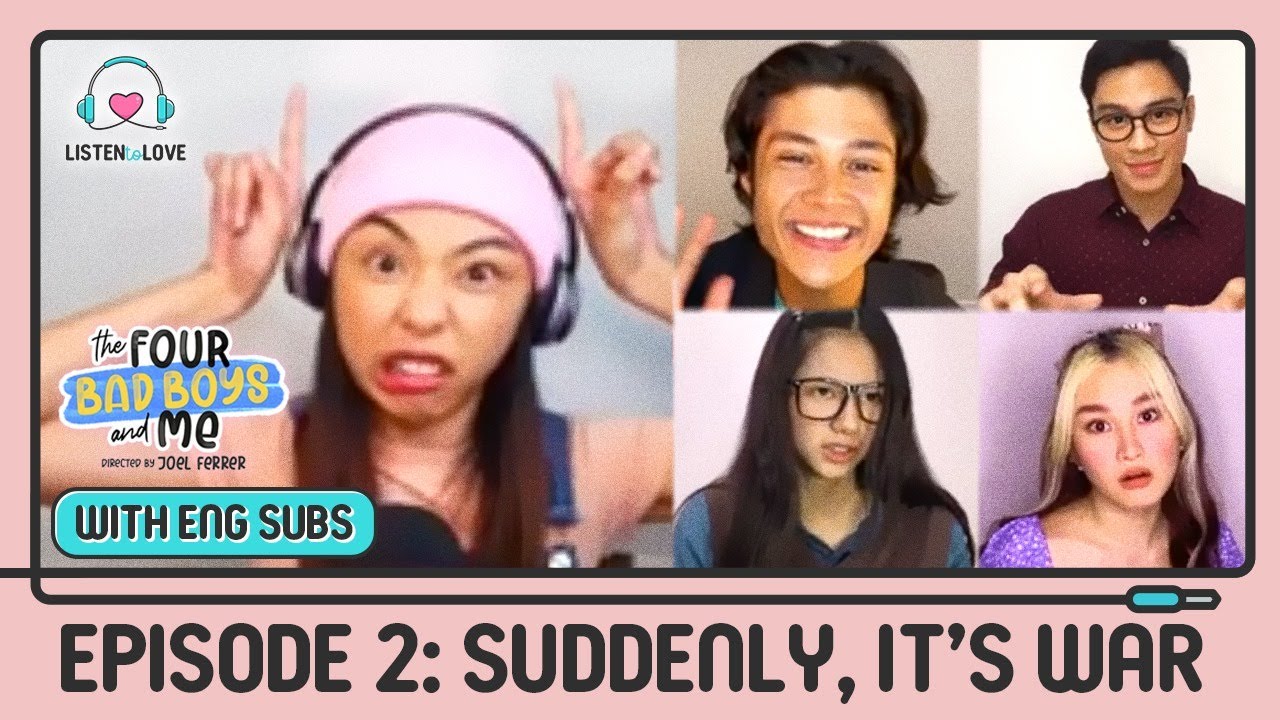 The Four Bad Boys and Me FULL Episode 2 | Kaori Oinuma, Rhys, Jeremiah, Maymay | Listen To Love