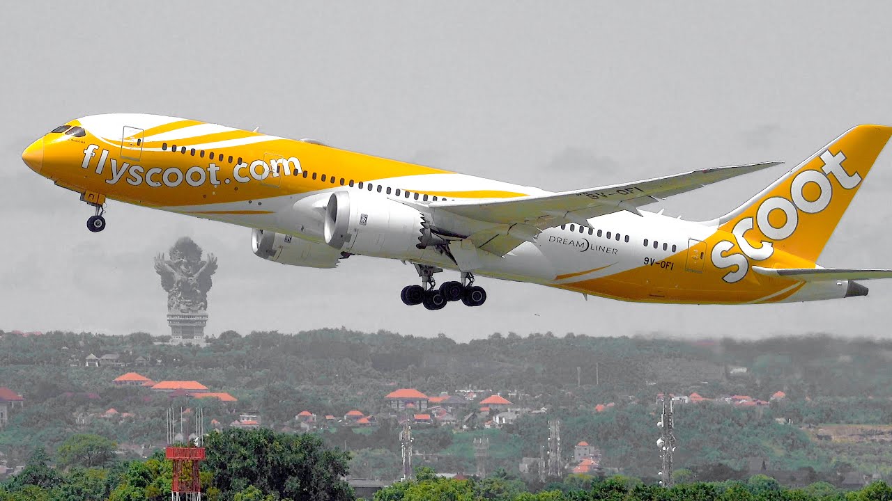 Bali Planespotting in 20 MINUTES GOLDEN HOUR DEPARTURE A380,A350,B787,B777,B737,EMBRAER