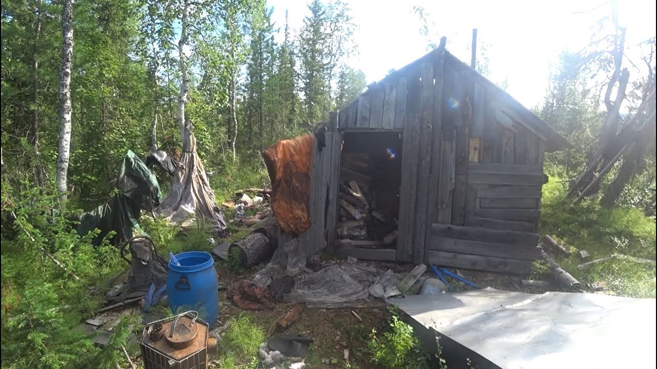 АХИКТАКАР 333 | ЧАСТЬ 16 | ИДУ НА ОЗЁРА | МЕДВЕДЬ ЗАВАЛИЛ КРЫШУ