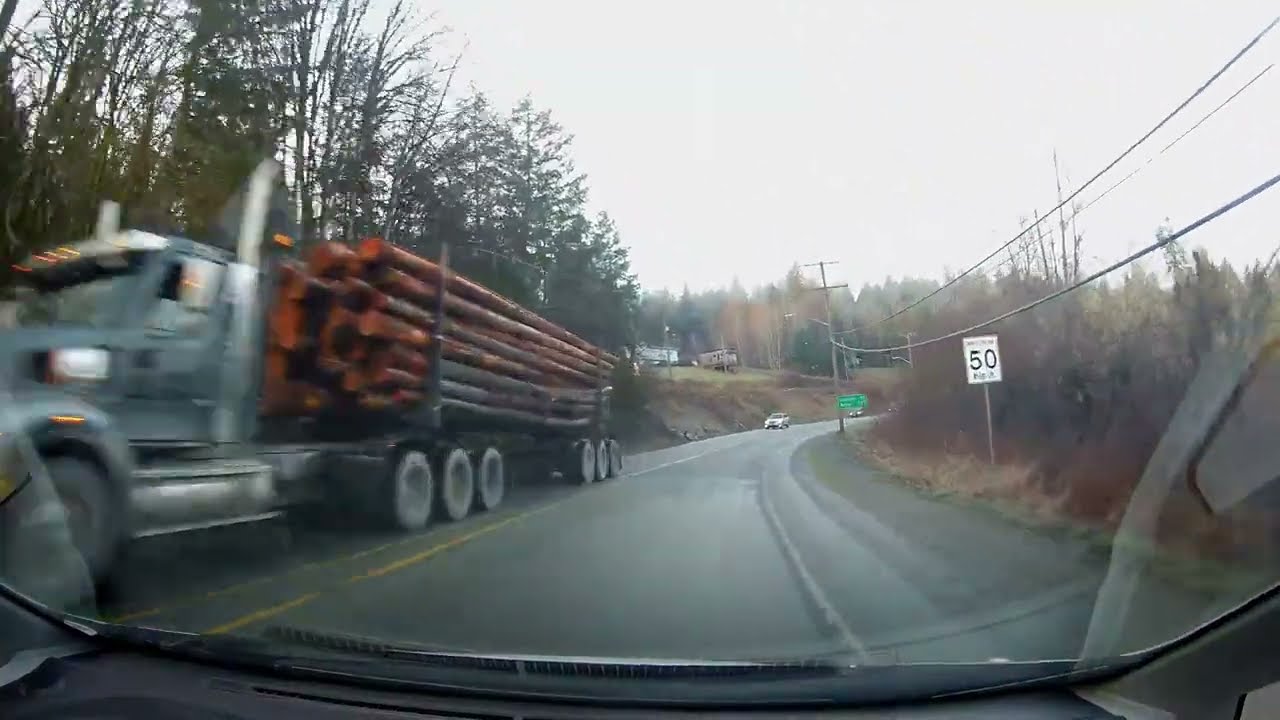 Port Alberni to Ucluelet Winter Drive - Vancouver Island, British Columbia