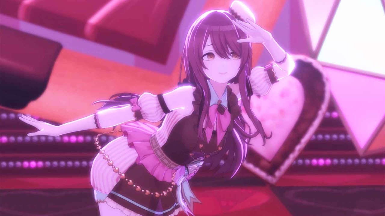 4K 縦型動画「SWEET♡STEP」(大崎甜花 ソロ バレンタイン衣装)【シャニソン/Song for Prism MV】