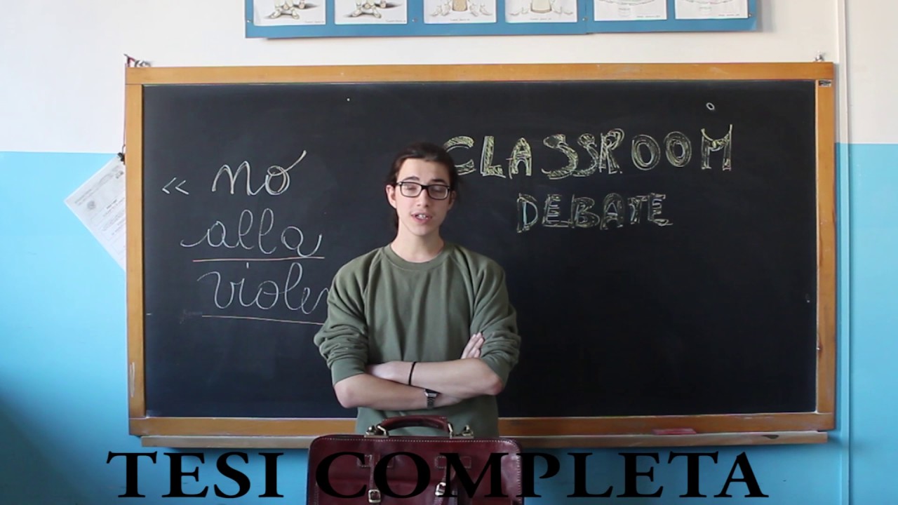 Classroom debate liceo artistico mengaroni