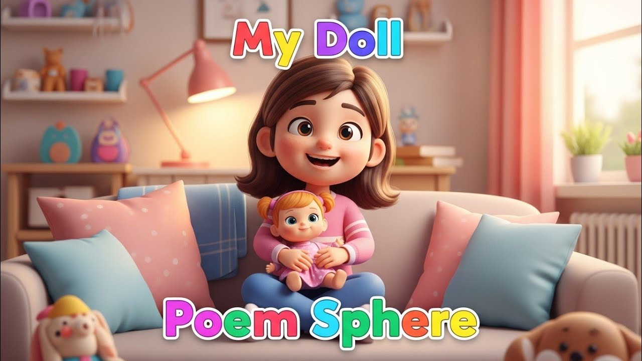 My Doll| Cute Doll Poem| Nursery Rhymes for kids