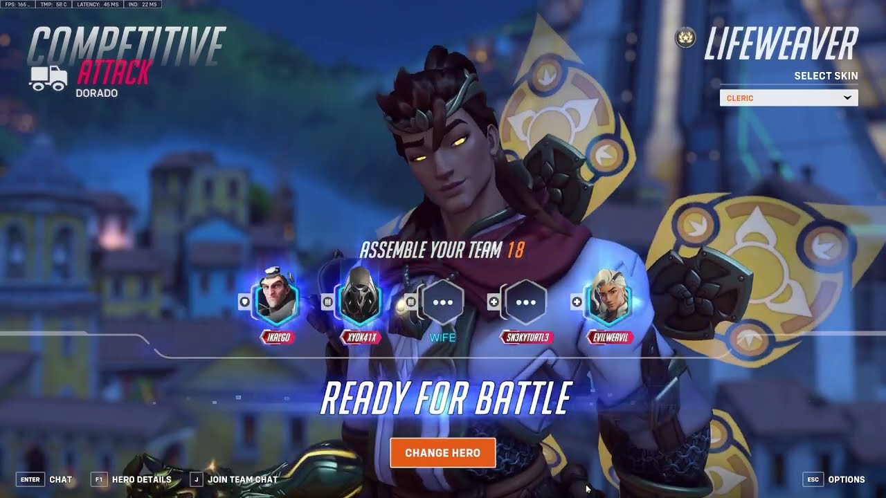 smelly washed player hits 25k healing and 5k damage on lifeweaver