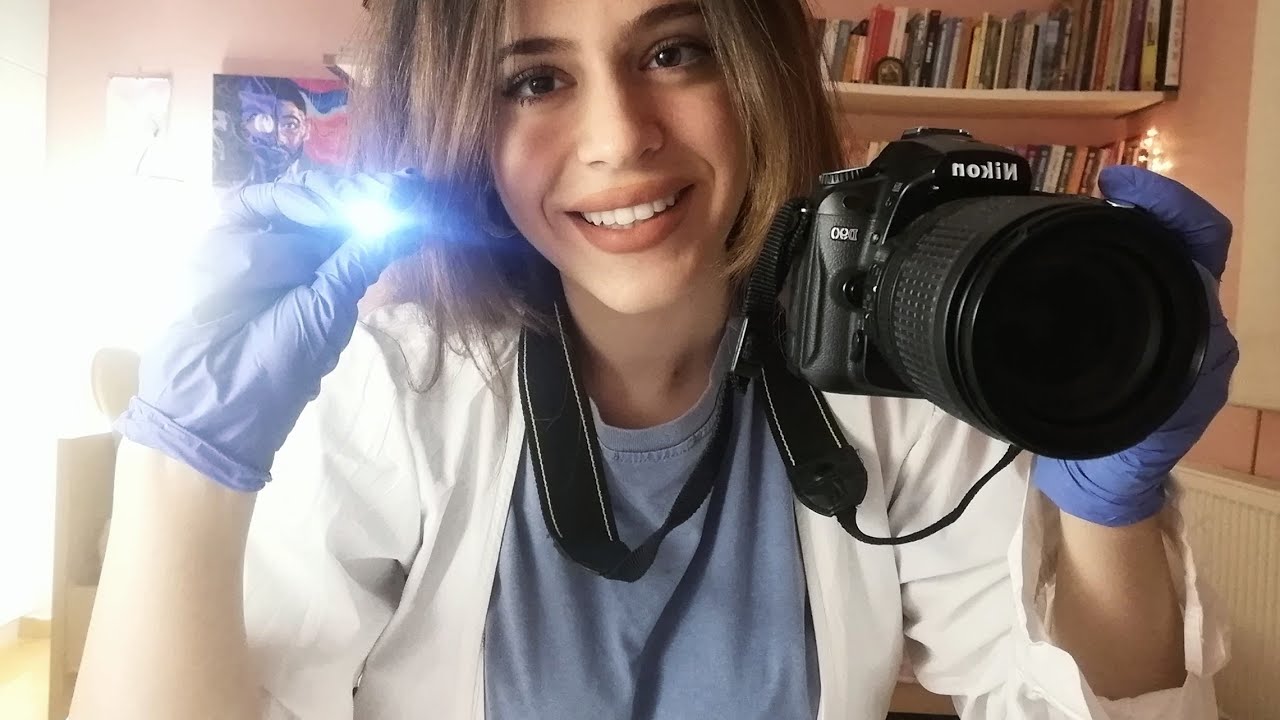 Greek ASMR|| 🩺Fastest asmr - dentist, cranial nerve, eye doc, dermatologist, makeup|| Ελληνικο asmr
