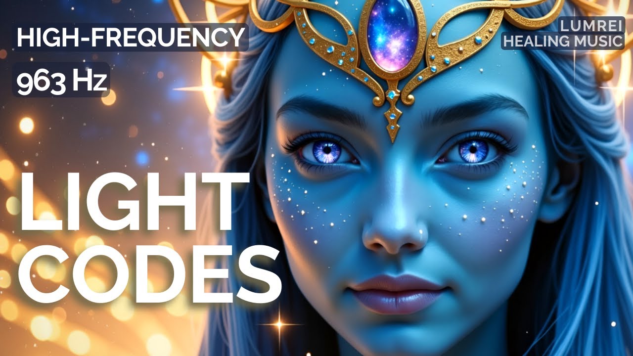 Celestial Transmission – Light Codes for Deep Soul Alignment | 963 Hz | Lumrei Healing Music