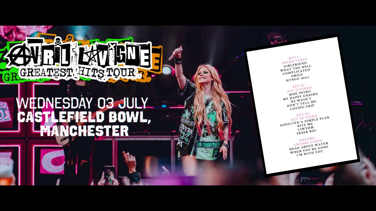 Avril Lavigne - Greatest Hits Tour: Live in Manchester 2024 (FULL SHOW - *MULTI-CAM*)