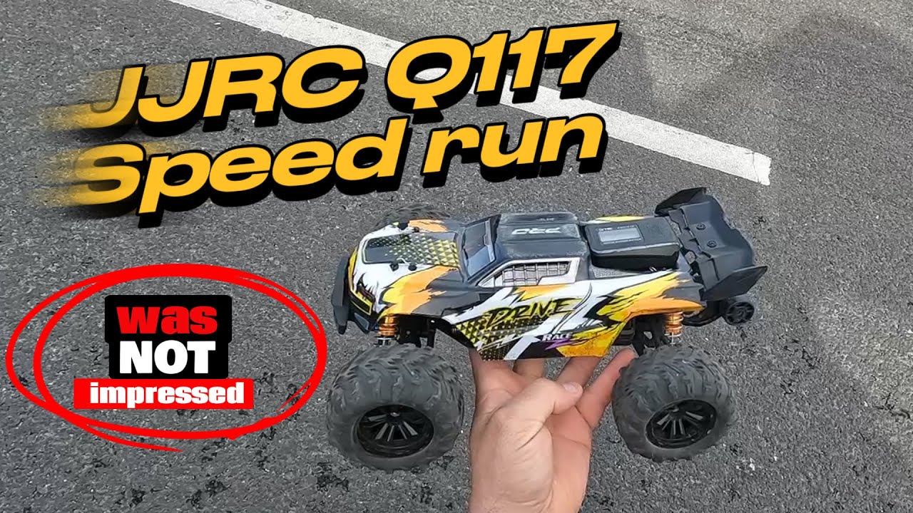 Was NOT what i expected! - JJRC Q117 SpeedRun #hobbywingesc #rccars #rchobbies