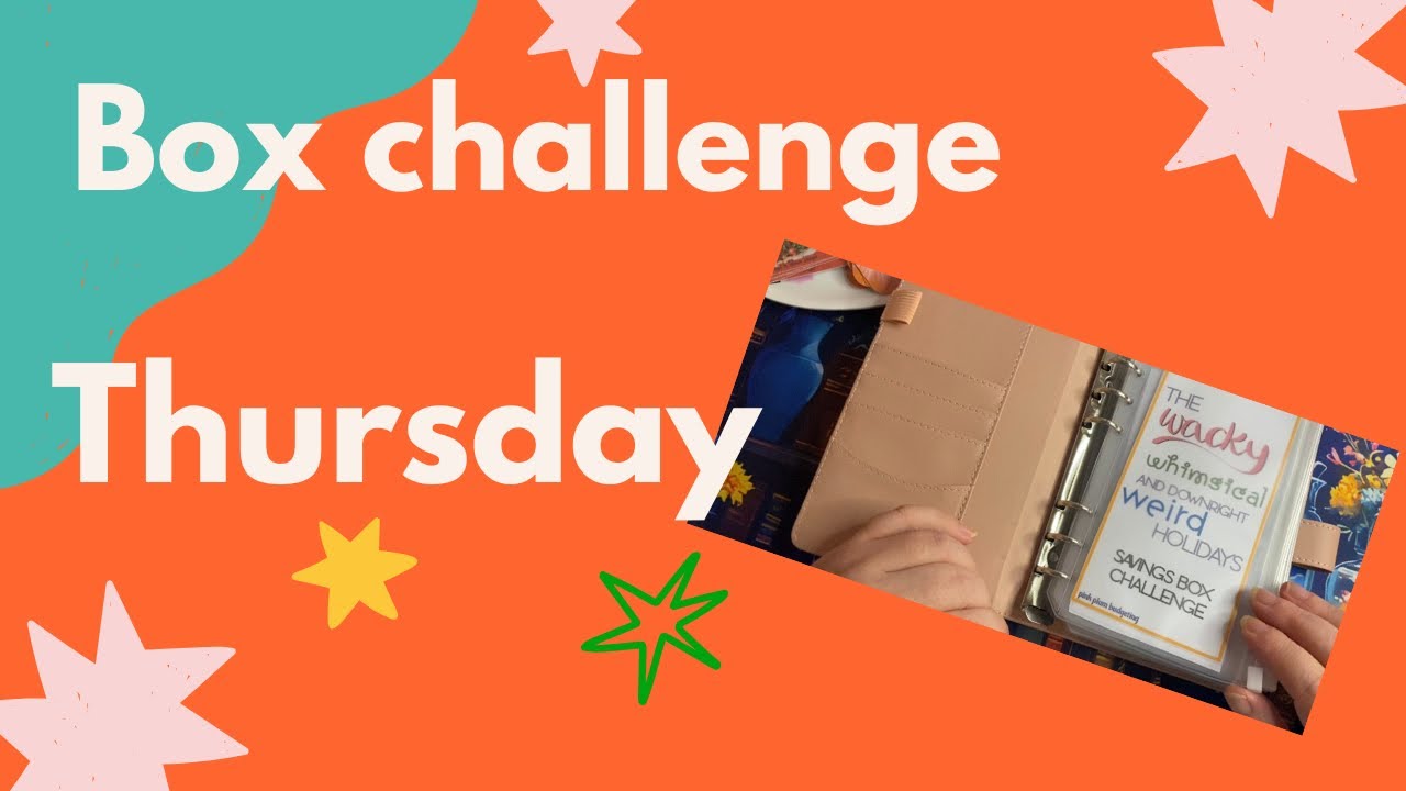 🧡Box Challenge Thursday💚 #lowbudget 