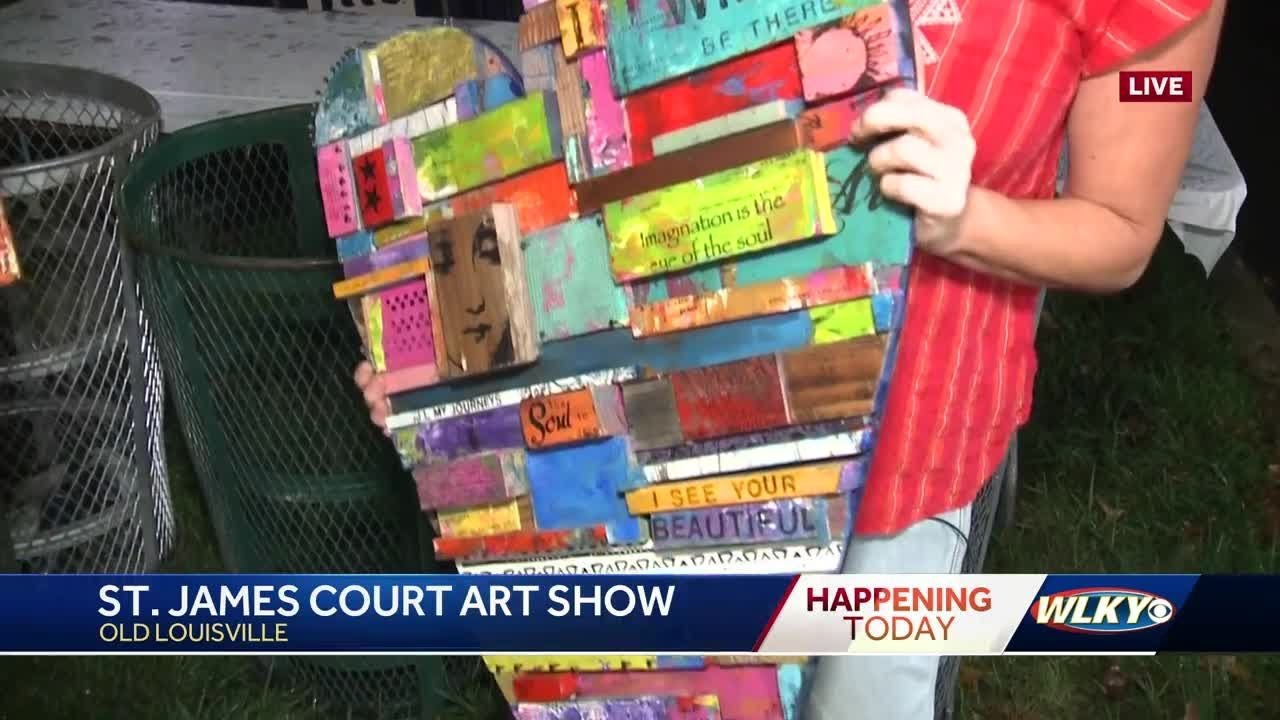 The St. James Art show kicks off with more than 600 artists