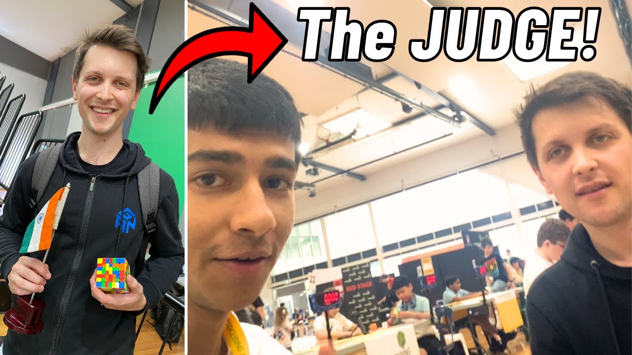When FELIKS ZEMDEGS is your Rubik's Cube Judge! | GOAT of Speedcubing! @Feliks Zemdegs
