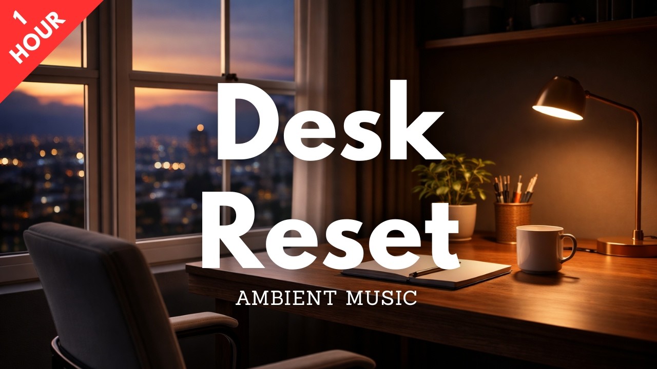 Evening Desk Time  Ambient Chillout Music