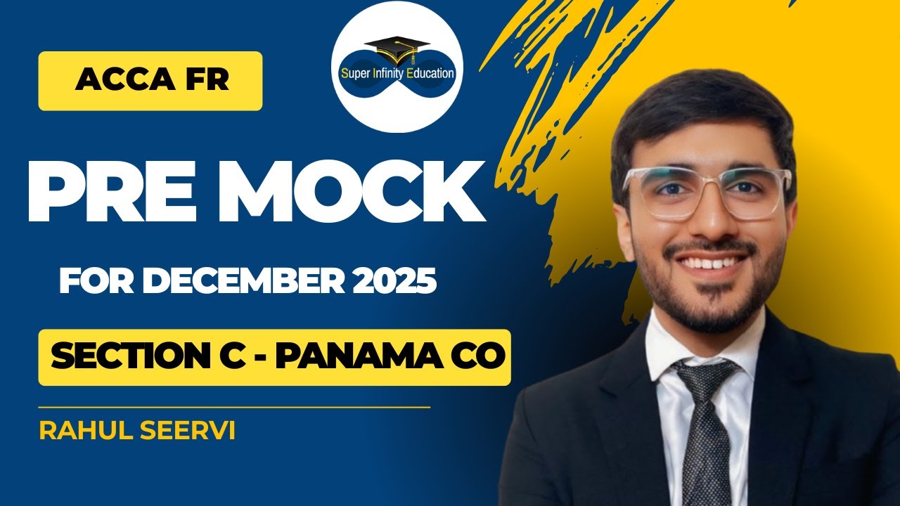 ACCA FR Pre-Mock, декабрь 2025 г. | Panama Co Consolidation
