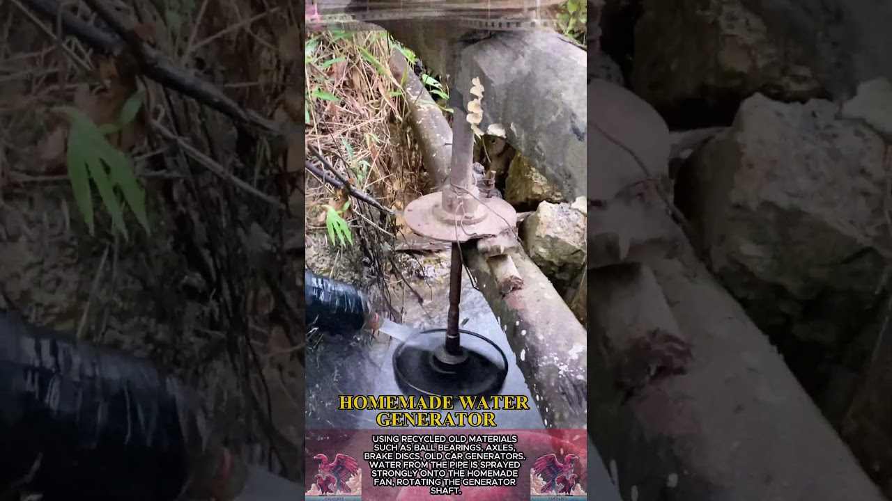 Homemade Generator || Highland Creativity