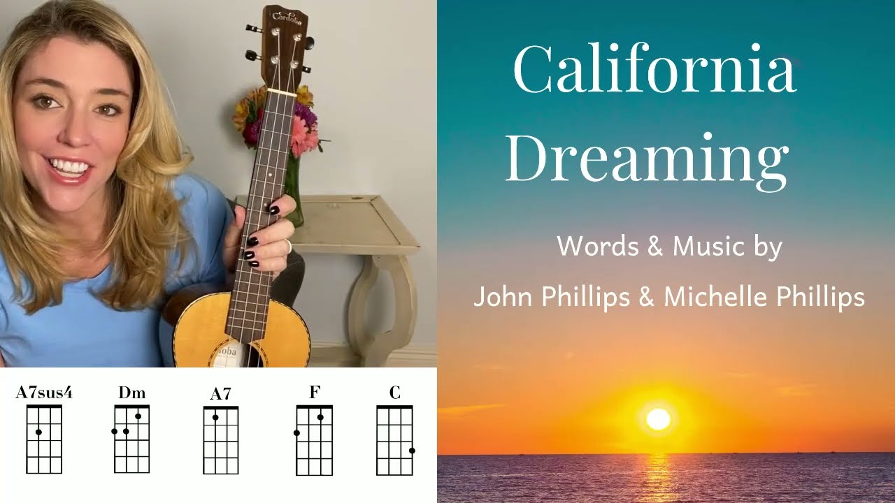 California Dreamin' _ The Mamas & the Papas_ Ukulele Tutorial