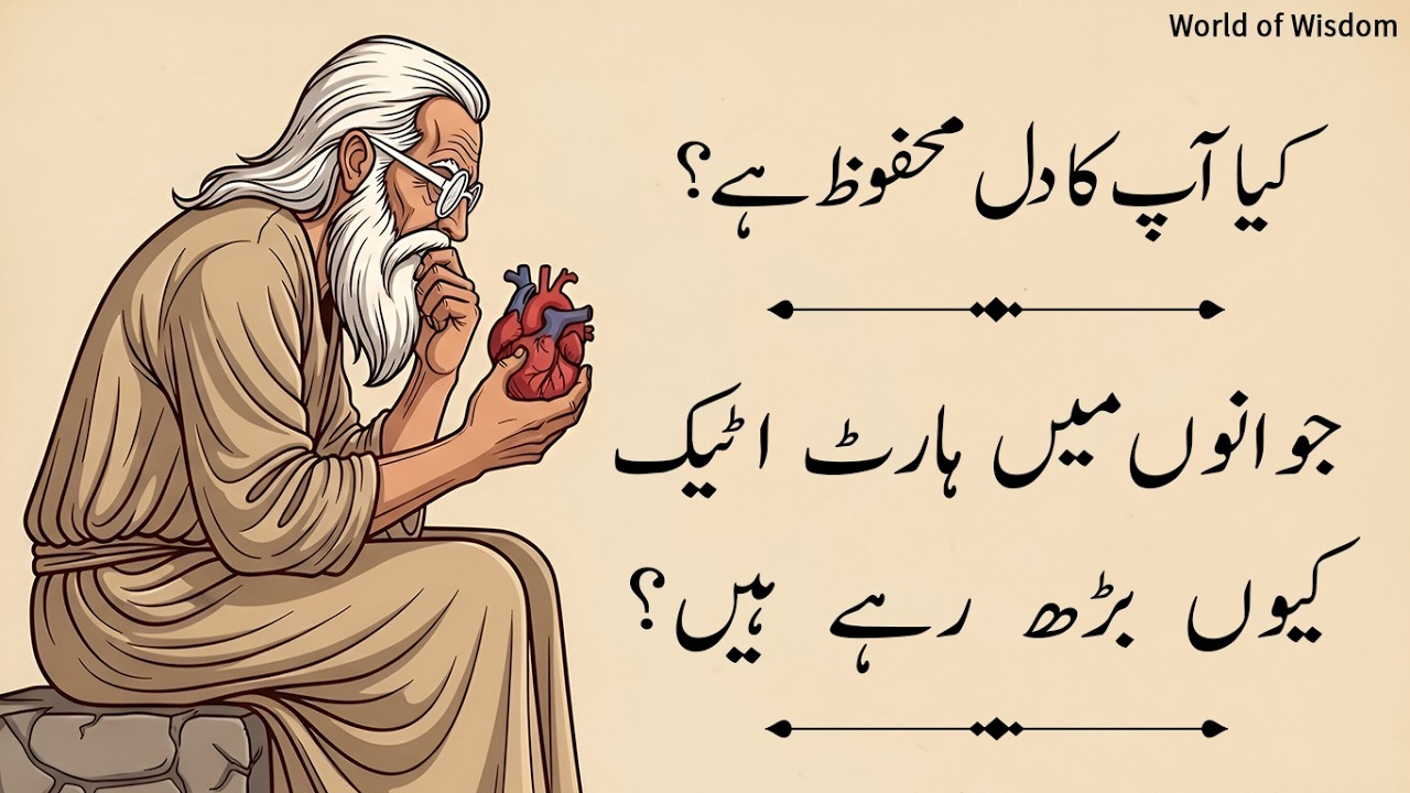 Jawani Mein Heart Attack Kyun? 💔 | Why Young People Are Getting Heart Attacks! | World of Wisdom