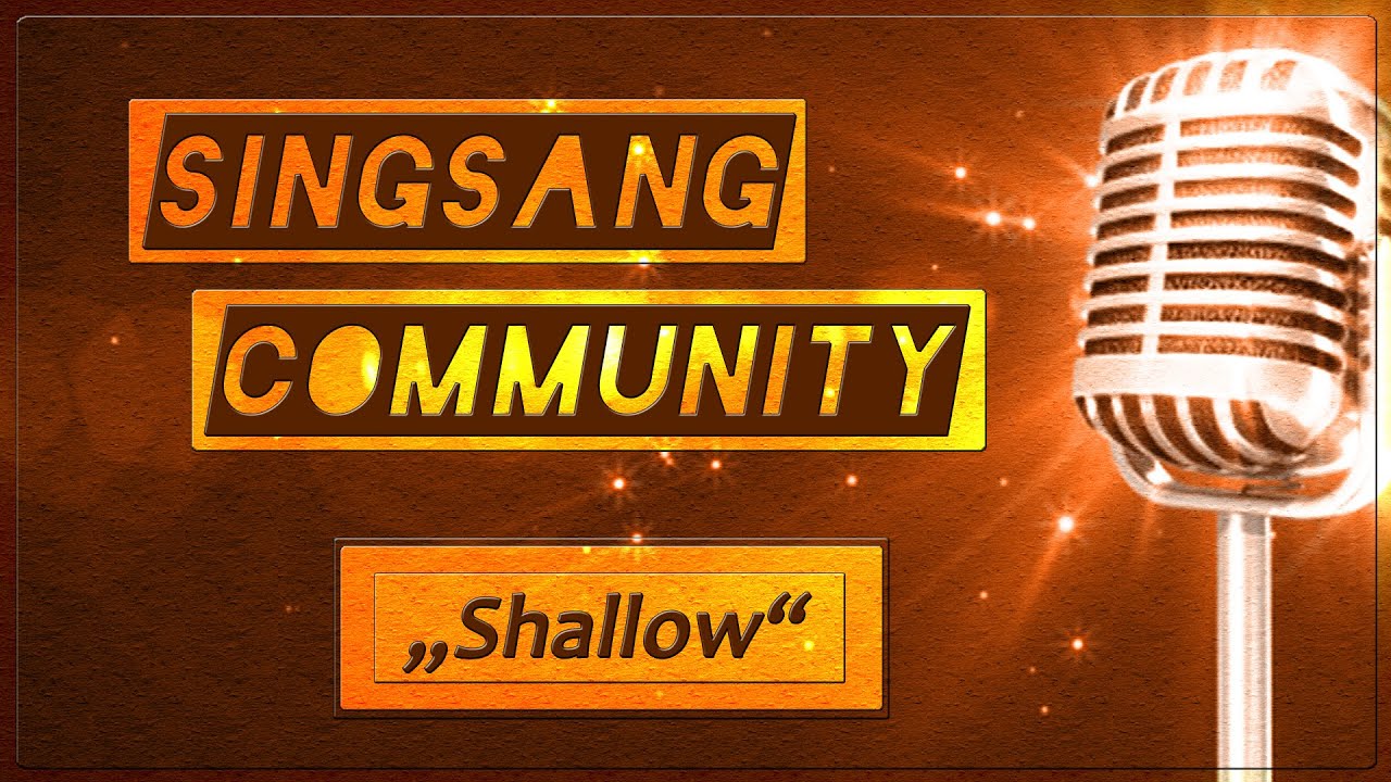 Shallow ▶ LARA LOFT im Duett mit ScaryJerryGaming / Twitch Sings - Karaoke / Community