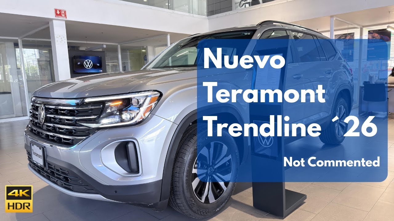 Descubre el Nuevo Teramont Trendline 2026 4k #hdr  Sin Comentarios #teramont #crossport