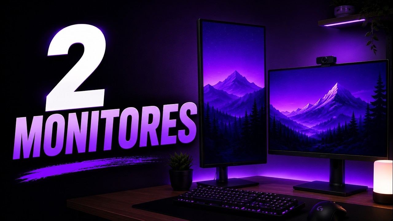 COMO LIGAR E CONFIGURAR 2 MONITORES NO SEU PC!   *ATUALIZADO 2023*