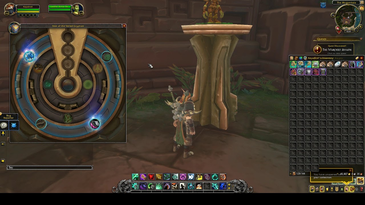 Monk World Bosses Gear Azerite Traits WoW