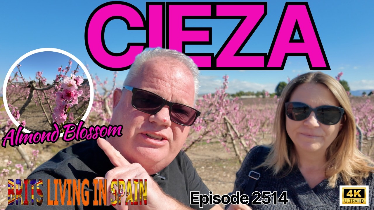 Discovering the REAL Spain 🇪🇸 | The FAMOUS Almond blossoms of Cieza.