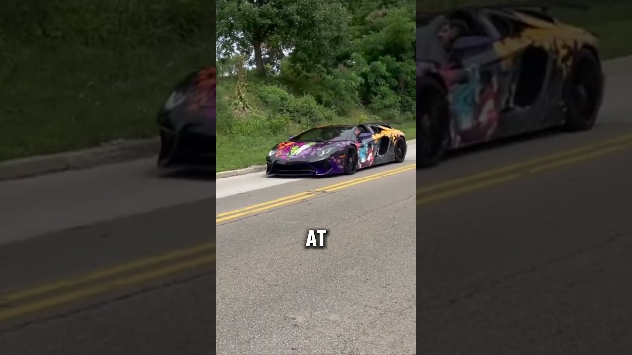 This $50K wrap made a $200K Lambo look cheap! 🤬💸