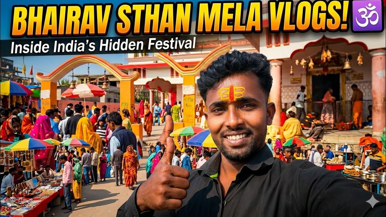 सुप्रसिद्ध भैरव स्थान मेला दर्शन | Bhairav Sthan Mela Full Tour 2026🙏🙏🙏