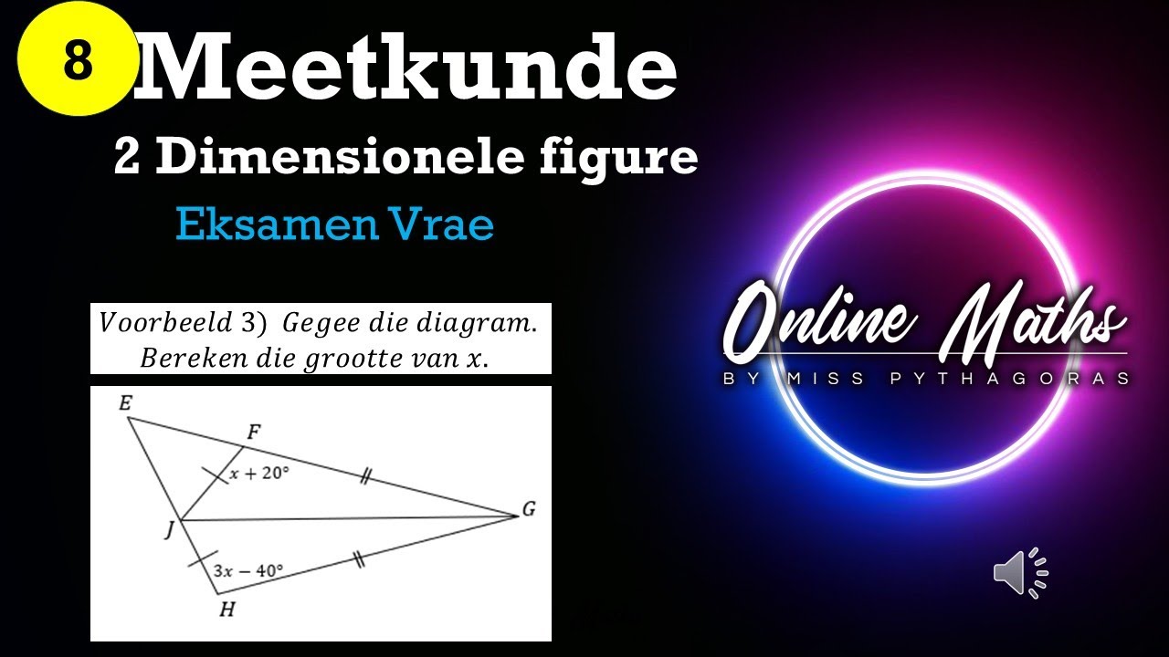 Meetkunde Graad 8 Les6 Eksamen Vrae