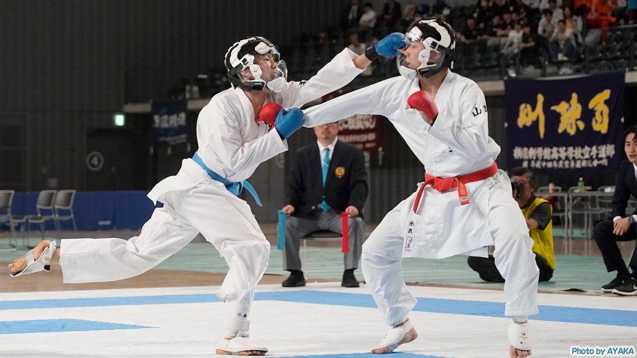 男子団体組手決勝戦 日本航空高等学校vs保善高等学校 第54回関東高等学校空手道大会