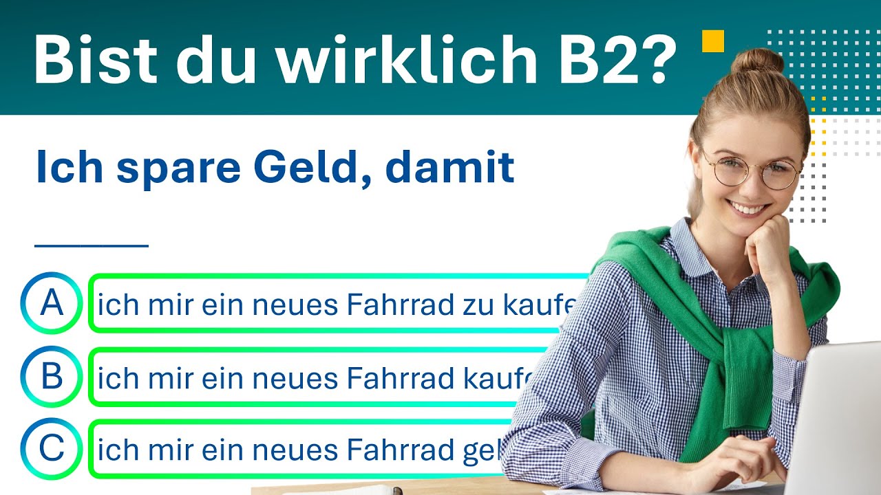 Deutsch B2 Grammar Test | German B2 Grammar Quiz | Learn German B2 & Prüfungsvorbereitung