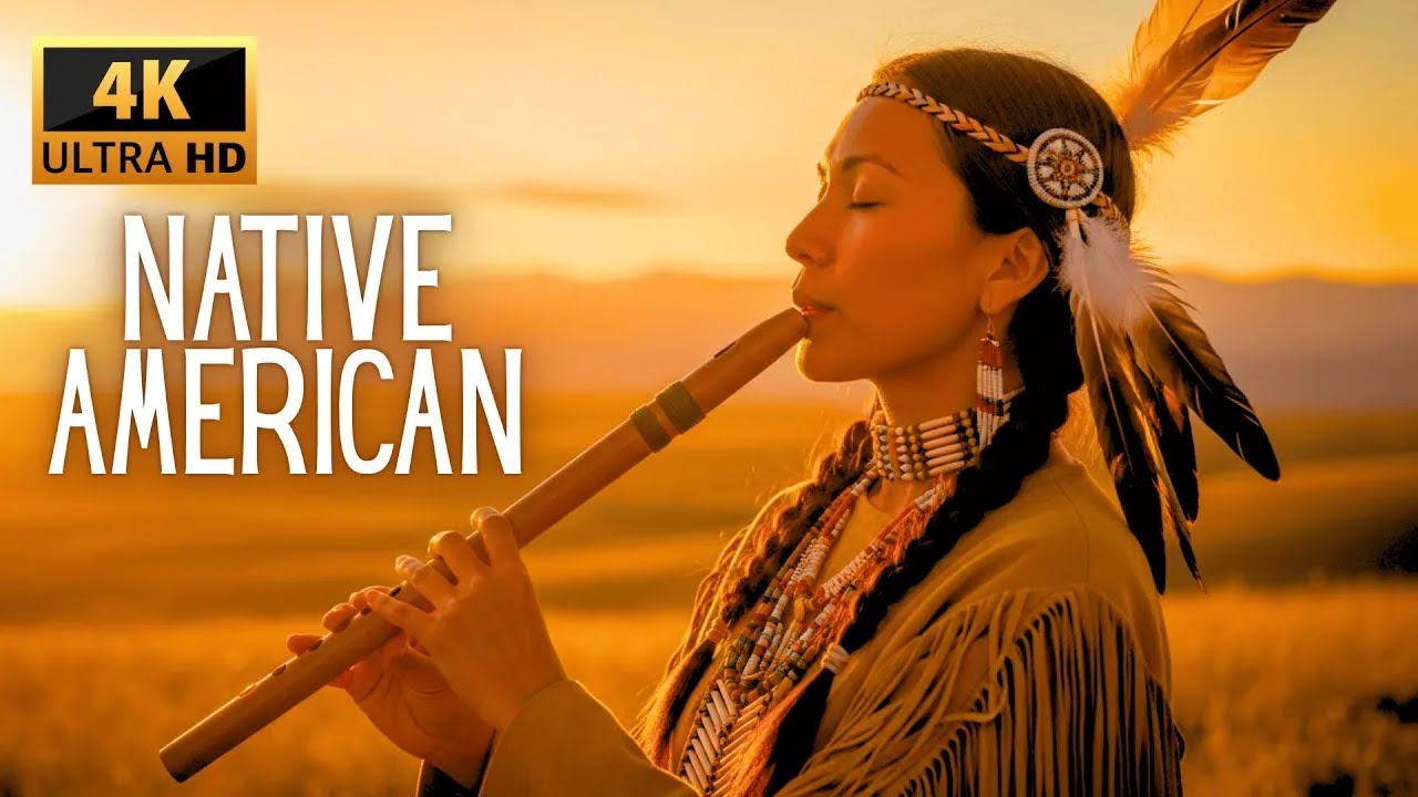 Native American Sleep Music: canyon flute & nocturnal canyon sounds, sleep meditation Positive