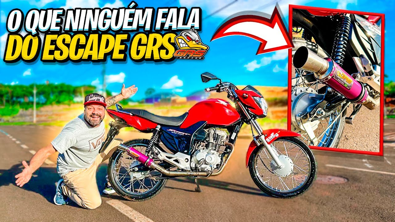 O ESCAPE GRS DRAG BIKE DEU MUITA FORÇA PRA STARTINHA [ CORTA CORTANDO ] ‹‹ Maycon Aragão ››