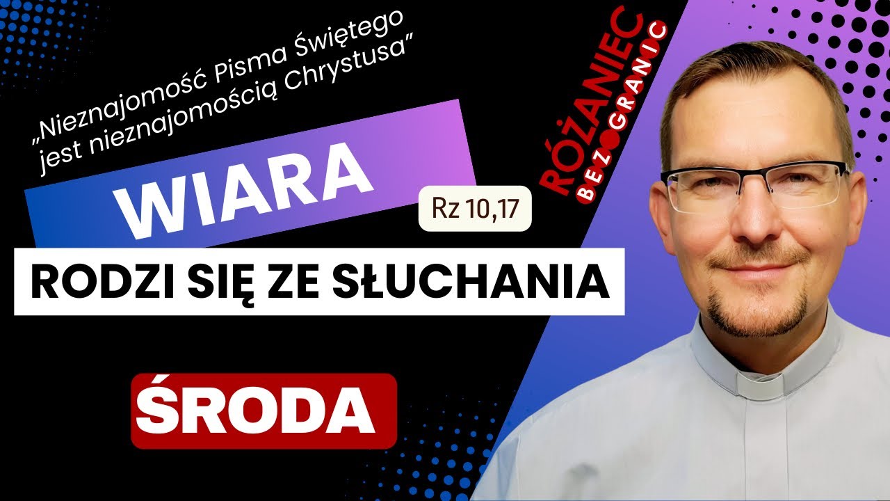 EWANGELIA NA DZIŚ | 18.02.26 śr | Mt 6, 1-18 | ks. Łukasz MSF | codziennie | godz. 6.00  