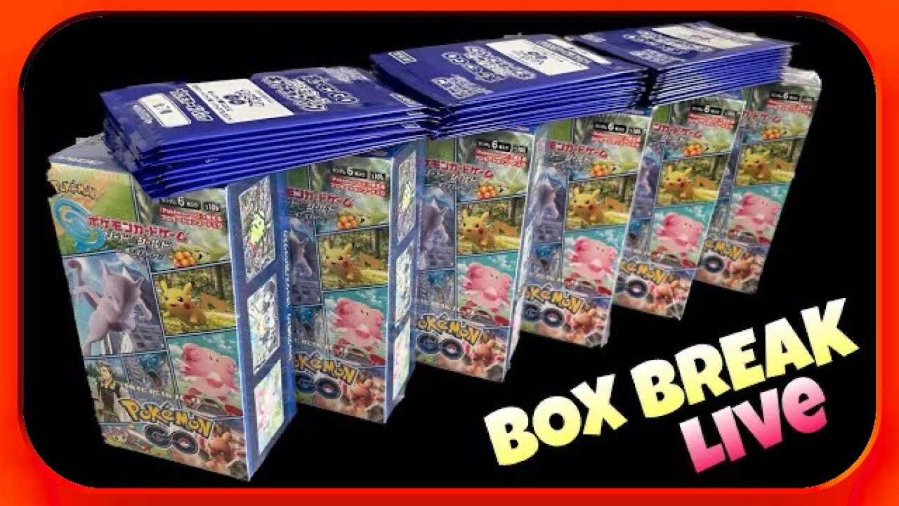 Ziehen wir MEWTU AA aus 6 DISPLAYS *POKEMON GO* JP?  [BOX BREAK #1] | !discord