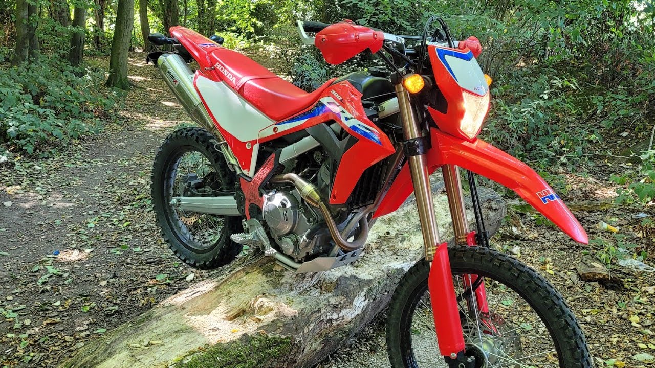 Honda CRF 300L przelatane ponad 5 tys mil