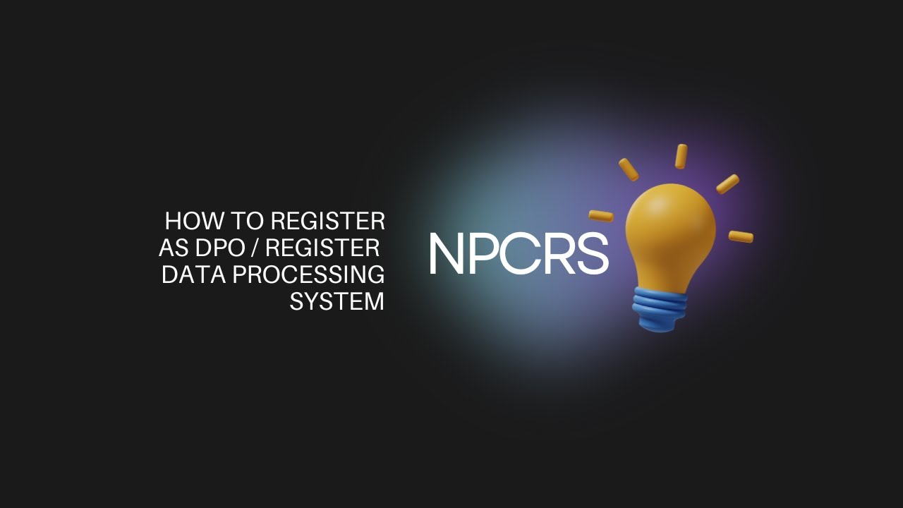 How to Register Data Processing System or DPO in the NPCRS | National Privacy Commission | PART 1