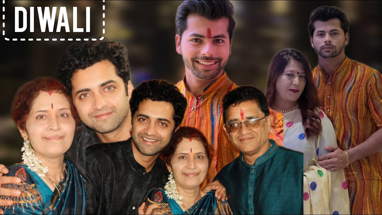 Sumedh Mudgalkar Siddharth & Abhishek Nigam Celebrate Diwali 2025 with Family | diwali |