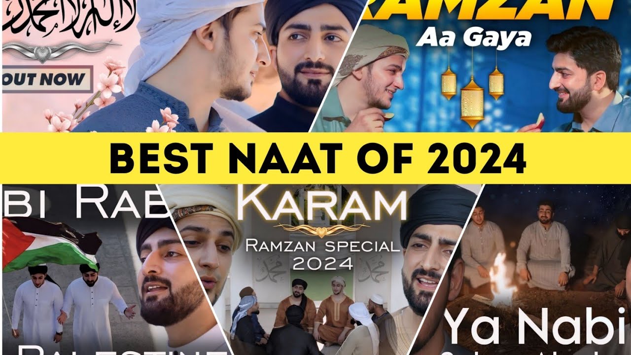 BEST NAAT Shareef of 2024 Danish & Dawar | Ya Nabi, Hasbi Rabbi 8, Karam, La ilaha illallah