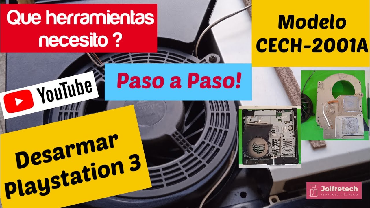 Desarmar Playstation 3   CECH2001A