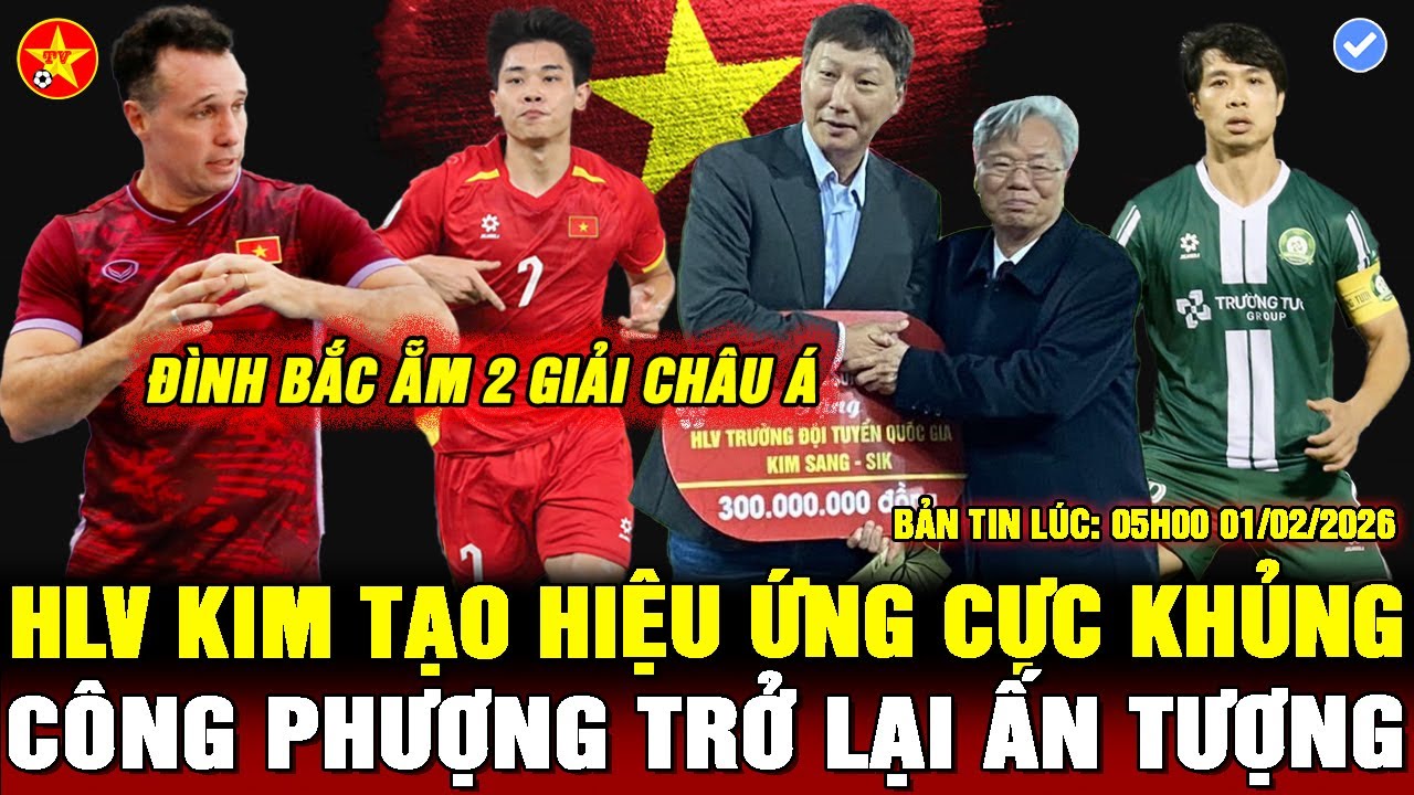 💖HLV KIM VÀ HỌC TRÒ U23VN NHẬN THƯỞNG LỚN, CÔNG PHƯỢNG TÁI XUẤT HOÀN HẢO, AFC TIẾP QUẢN LĐBĐ MÃ LAI