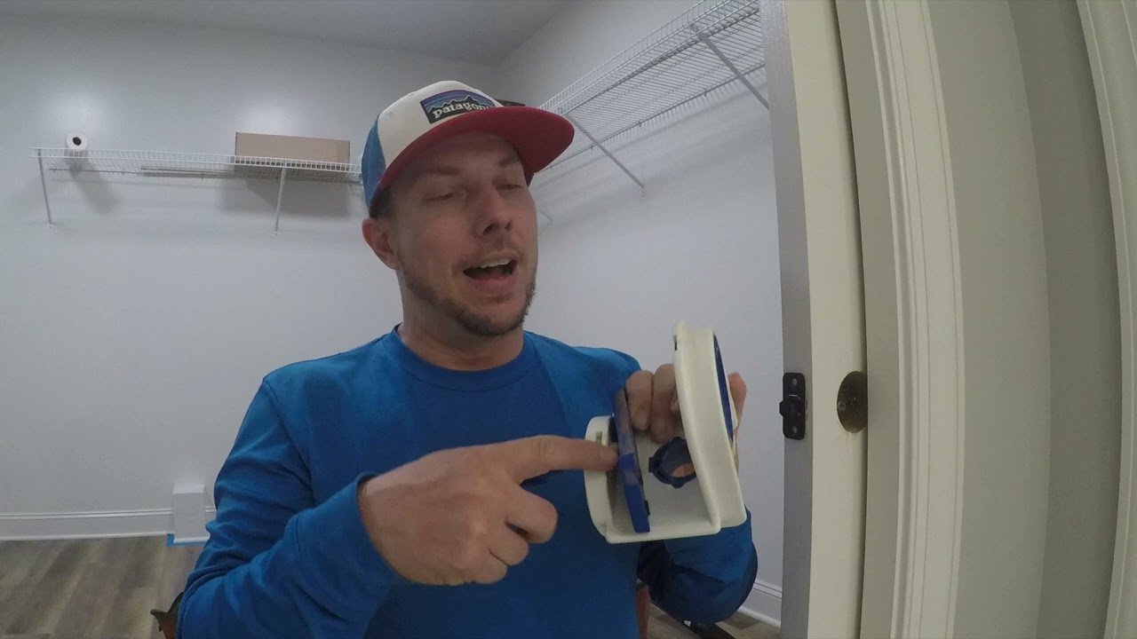 Installing a Pocket Door Knob Using the Lenox Hole Saw Door Lock Jig!