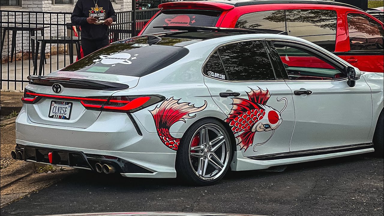 BMW STYLE TAIL LIGHTS on a Toyota Camry 18-24 (Any Trim)