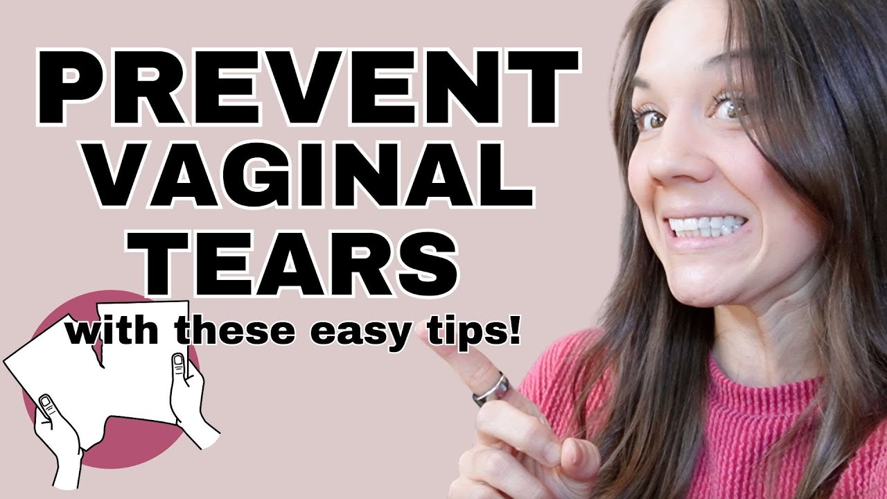 AVOID tearing during BIRTH | How to prevent perineal tears during birth!