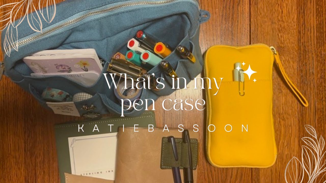 What's in my pen case summer 2024 | delfonics, hobonichi