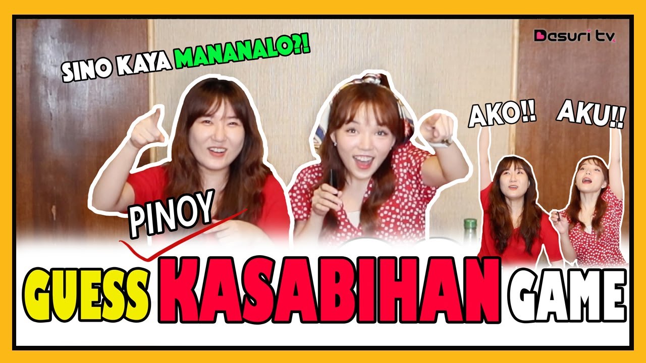 KOREANS GUESS KASABIHAN CHALLENGE!! // DASURI CHOI
