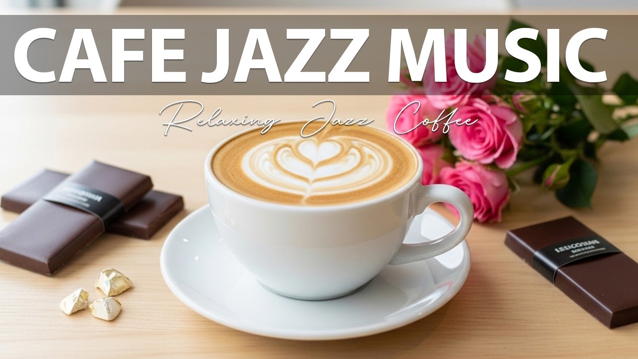 Cafe Jazz Music ☕ Relaxing Jazz Coffee & Delicate Bossa Nova for Sweet Moments
