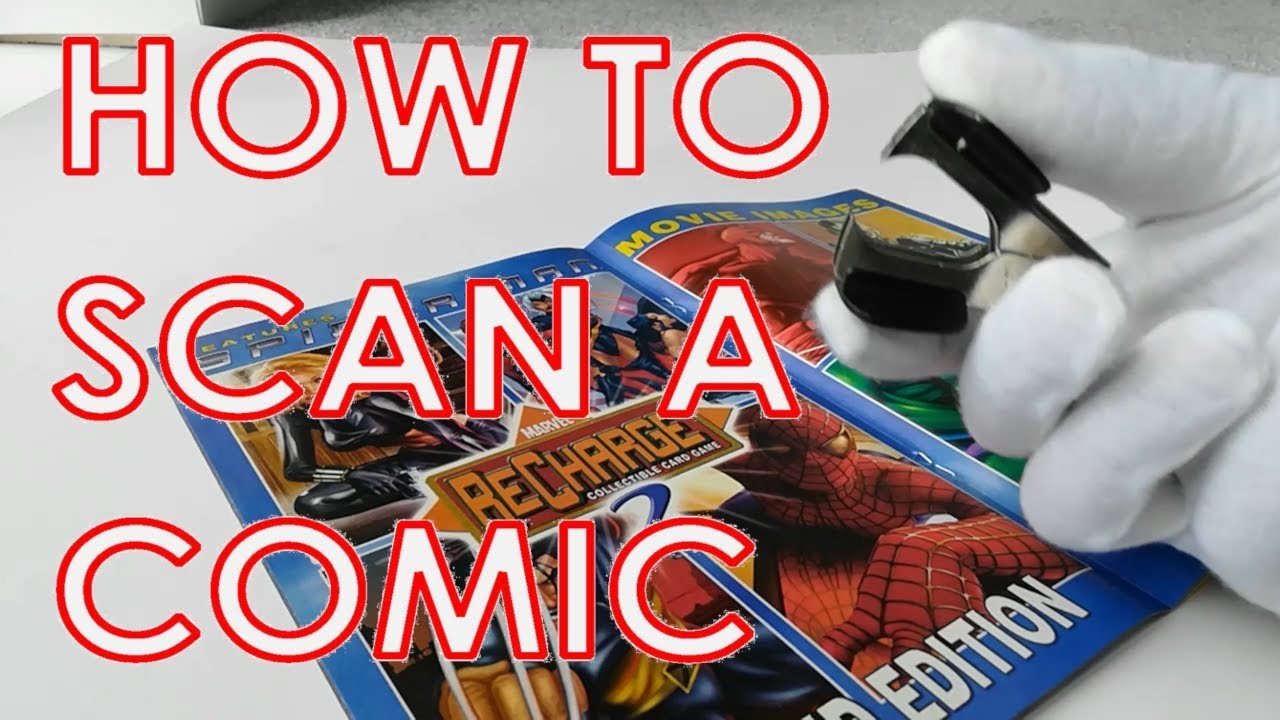 Tutorial 02 - How to scan a comic