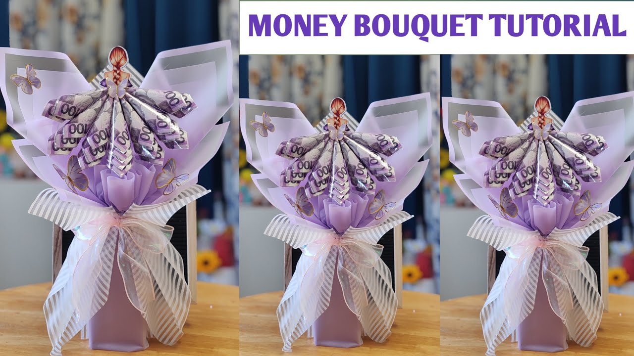 Money Bouquet tutorial #moneybouquet #moneybouquettutorial